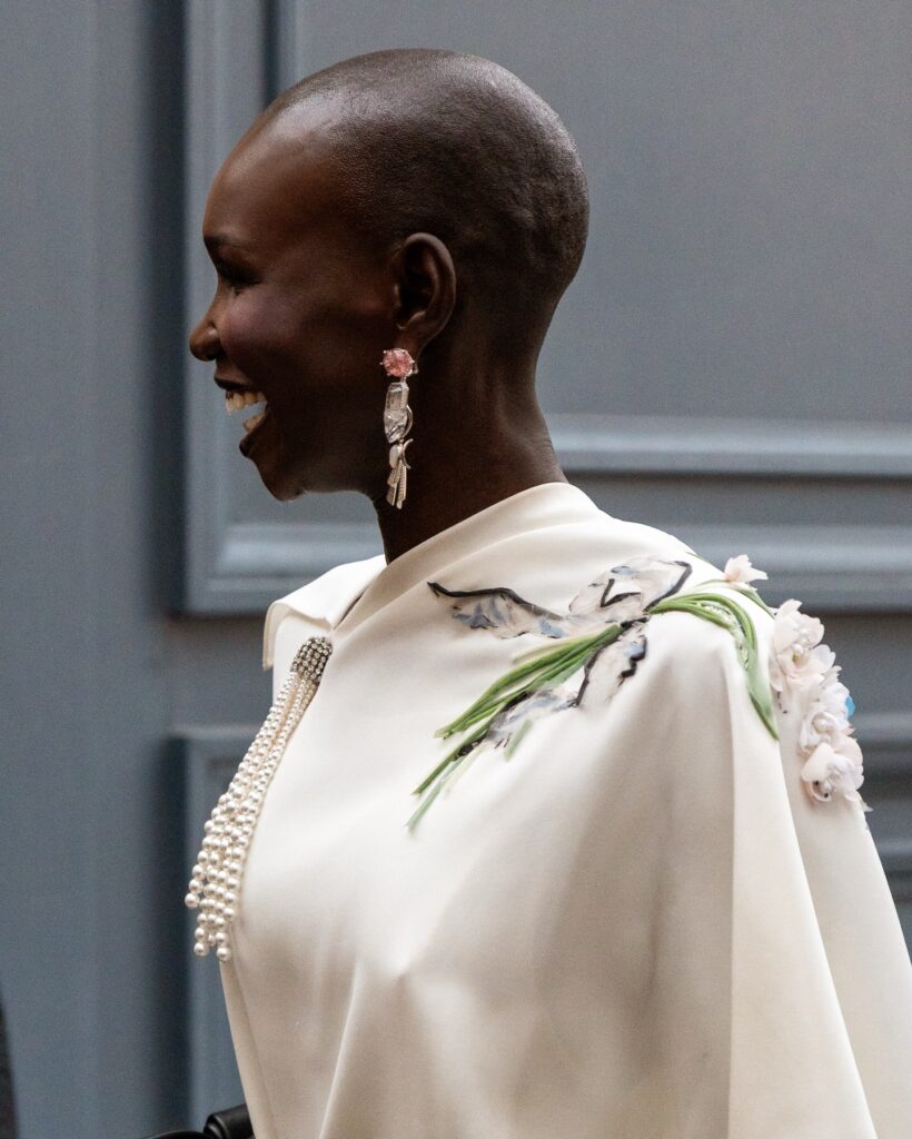 Adot at the Dior show during Haute Couture in Paris 2026.