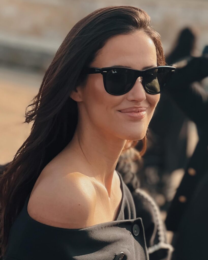 Alex Rivière-Sieber at the Dior show during Paris Fashion Week 2024.