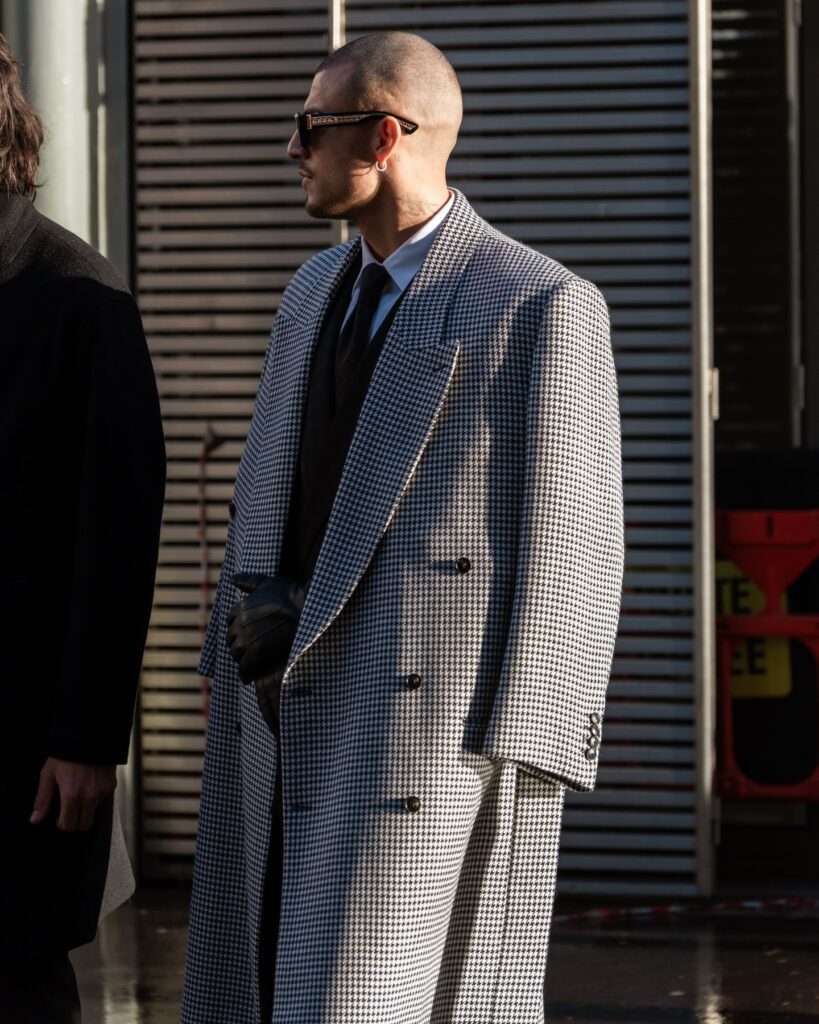 Guest at the AMIRI show during Fashion Week in Paris 2026.