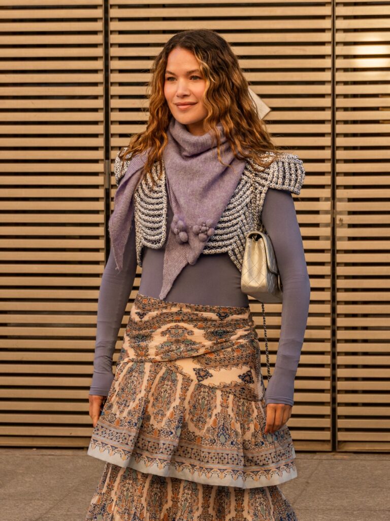 Ana Beliza Mercado Brun at the ZIMMERMANN show during Fashion Week in Paris 2026.
