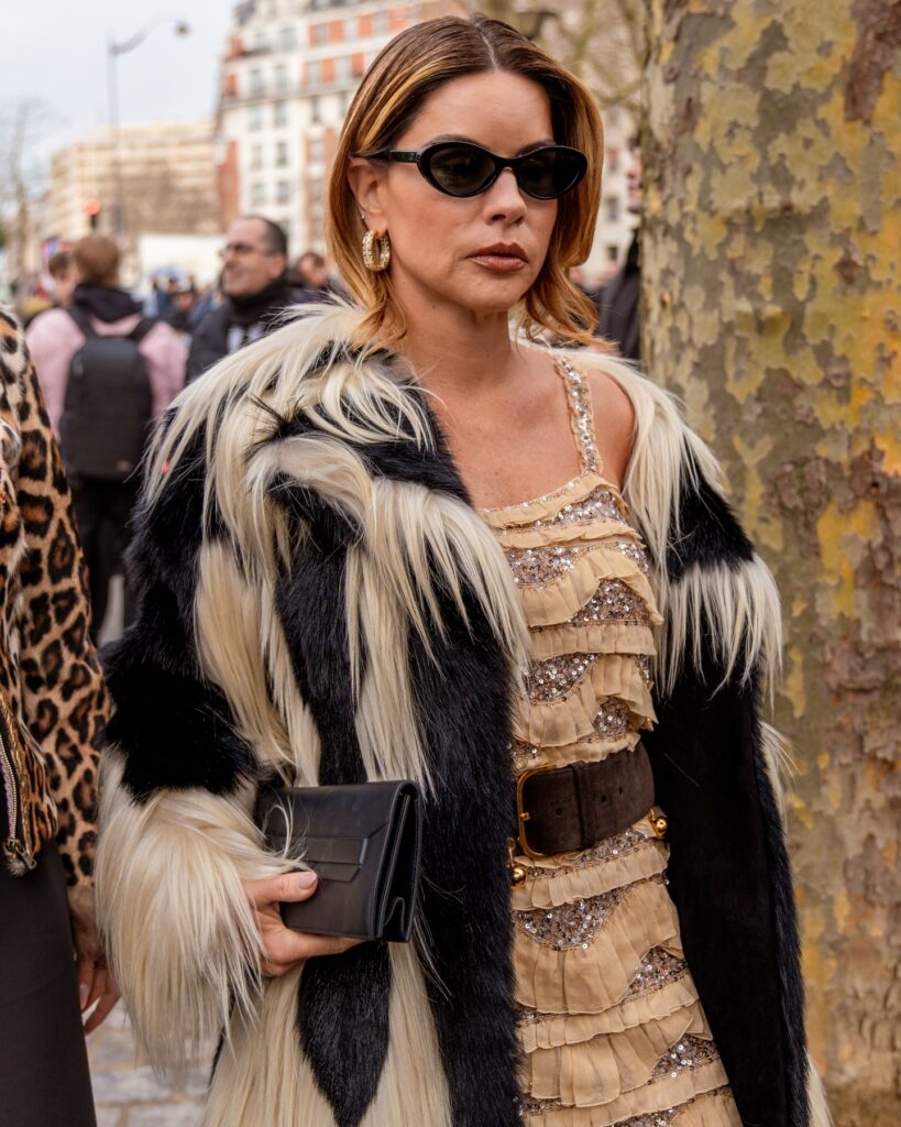 Ana Paula Carneiro at the Valentino show during Haute Couture in Paris 2026.