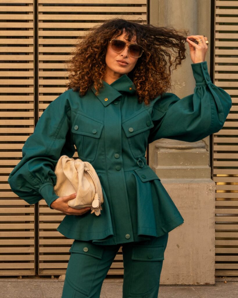 Anna Shaffer at the ZIMMERMANN show during Fashion Week in Paris 2026.