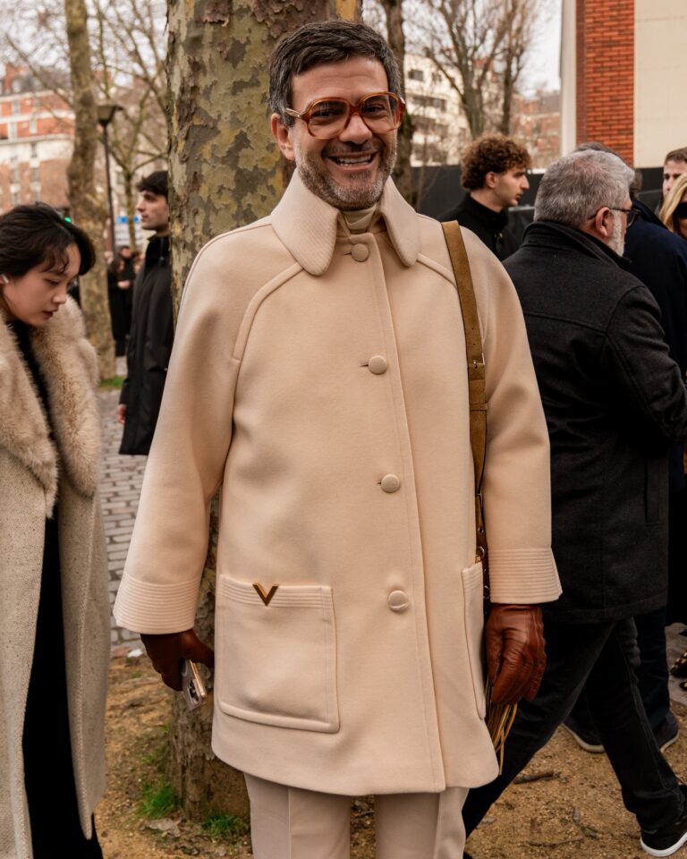 Bruno Astuto at the Valentino show during Haute Couture in Paris 2026.