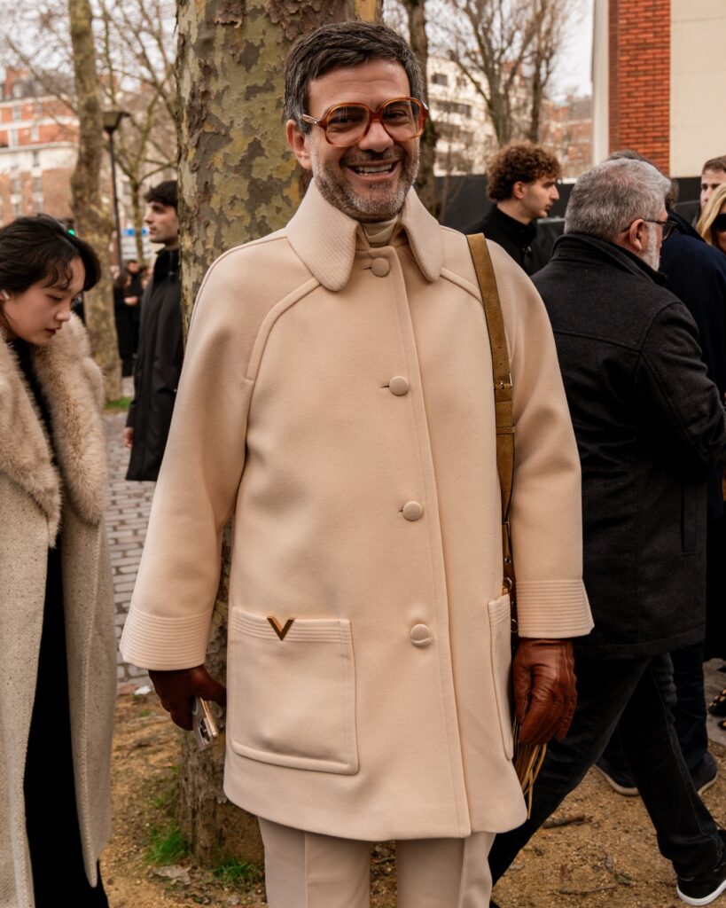 Bruno Astuto at the Valentino show during Haute Couture in Paris 2026.