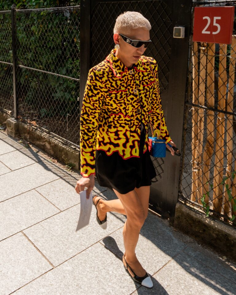 Bryan Yambao at the Balenciaga show during Haute Couture in Paris 2026.