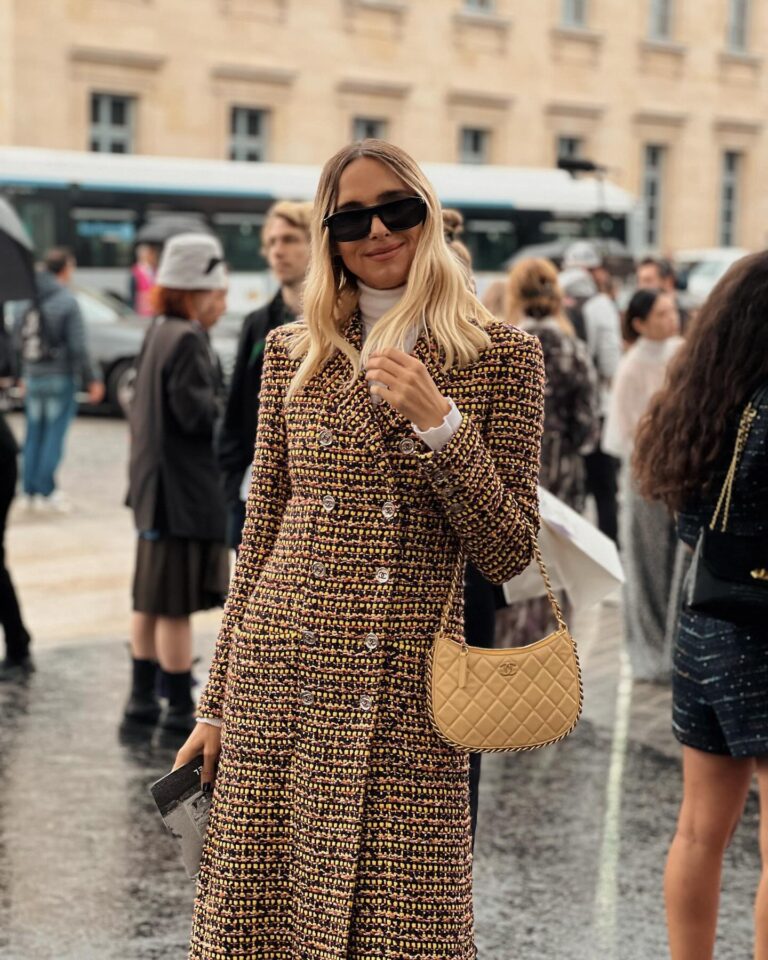 Candela Pelizza at the CHANEL show during Paris Fashion Week 2023.