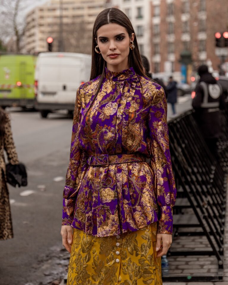 Carol Mendes at the Valentino show during Haute Couture in Paris 2026.