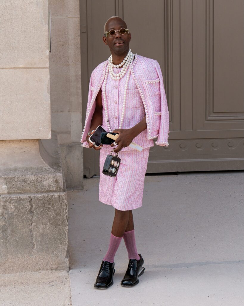 Guest at the CHANEL show during Haute Couture in Paris 2026.
