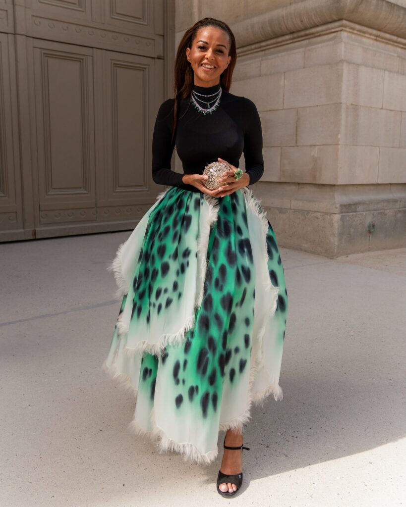 Guest at the CHANEL show during Haute Couture in Paris 2026.