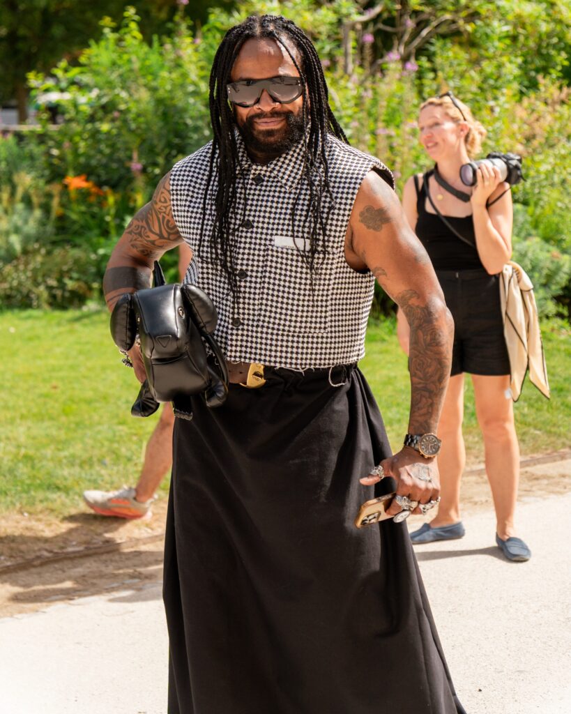 Guest at the CHANEL show during Haute Couture in Paris 2026.