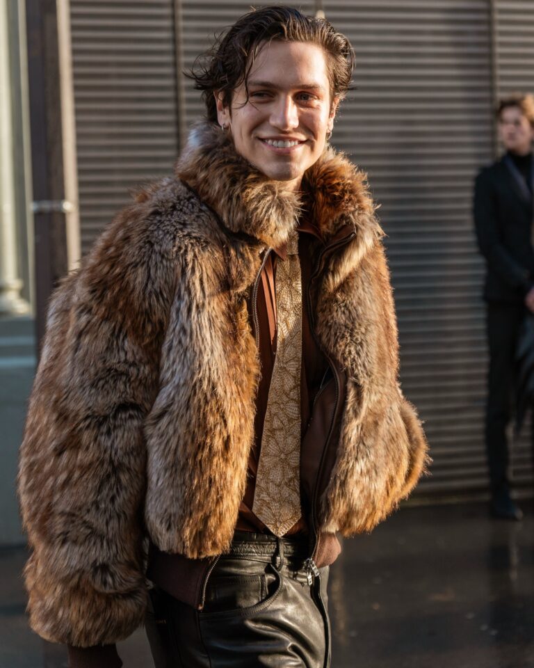 Chase Hudson at the AMIRI show during Fashion Week in Paris 2026.