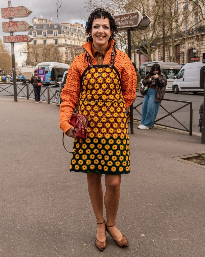 Chilingarova Ksenia at the Miu Miu show during Fashion Week in Paris 2026.