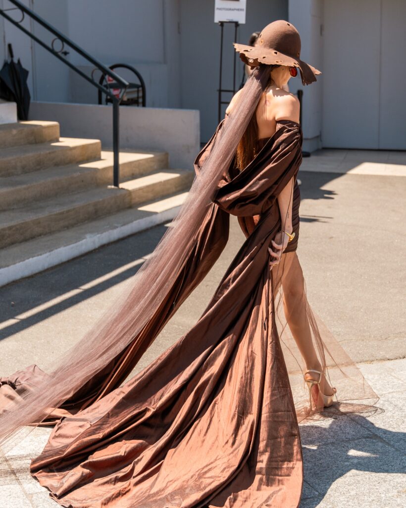 Danna at the Robert Wun show during Haute Couture in Paris 2026.