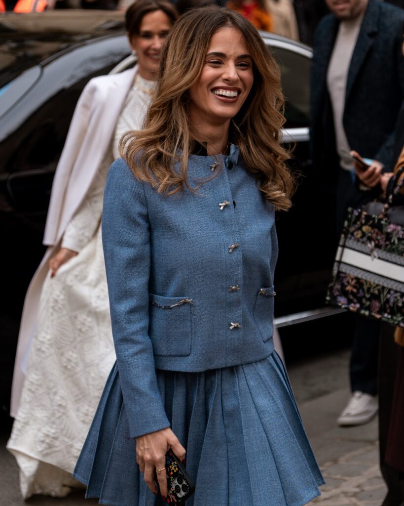 Guest at the Dior show during Haute Couture in Paris 2026.