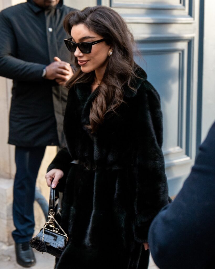 Guest at the Dior show during Haute Couture in Paris 2026.
