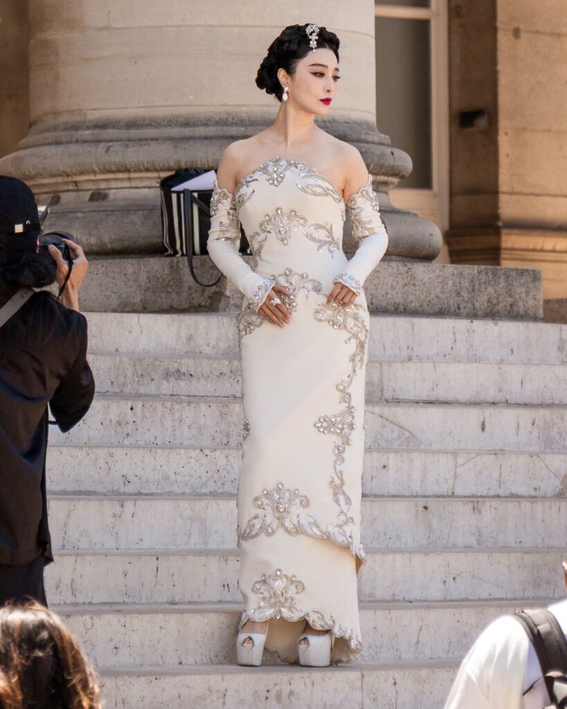 Fan Bingbing at the Georges Hobeika show during Haute Couture in Paris 2026.