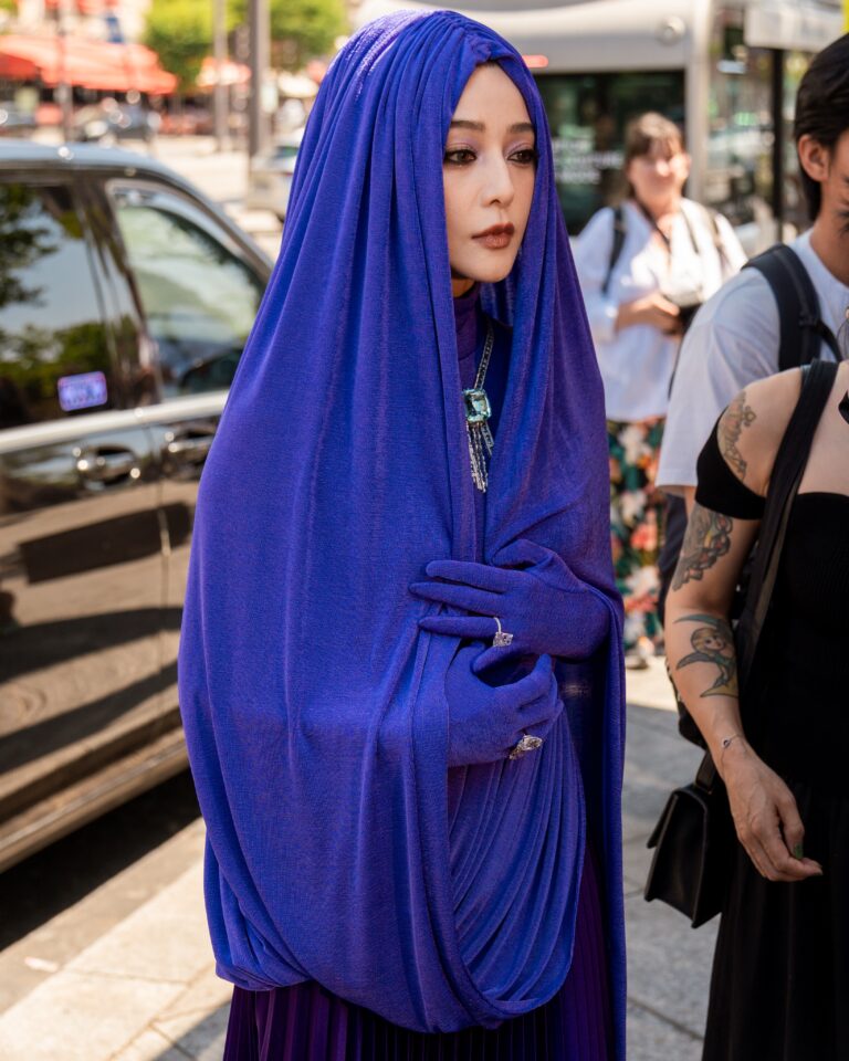 Fan Bingbing at the Robert Wun show during Haute Couture in Paris 2026.