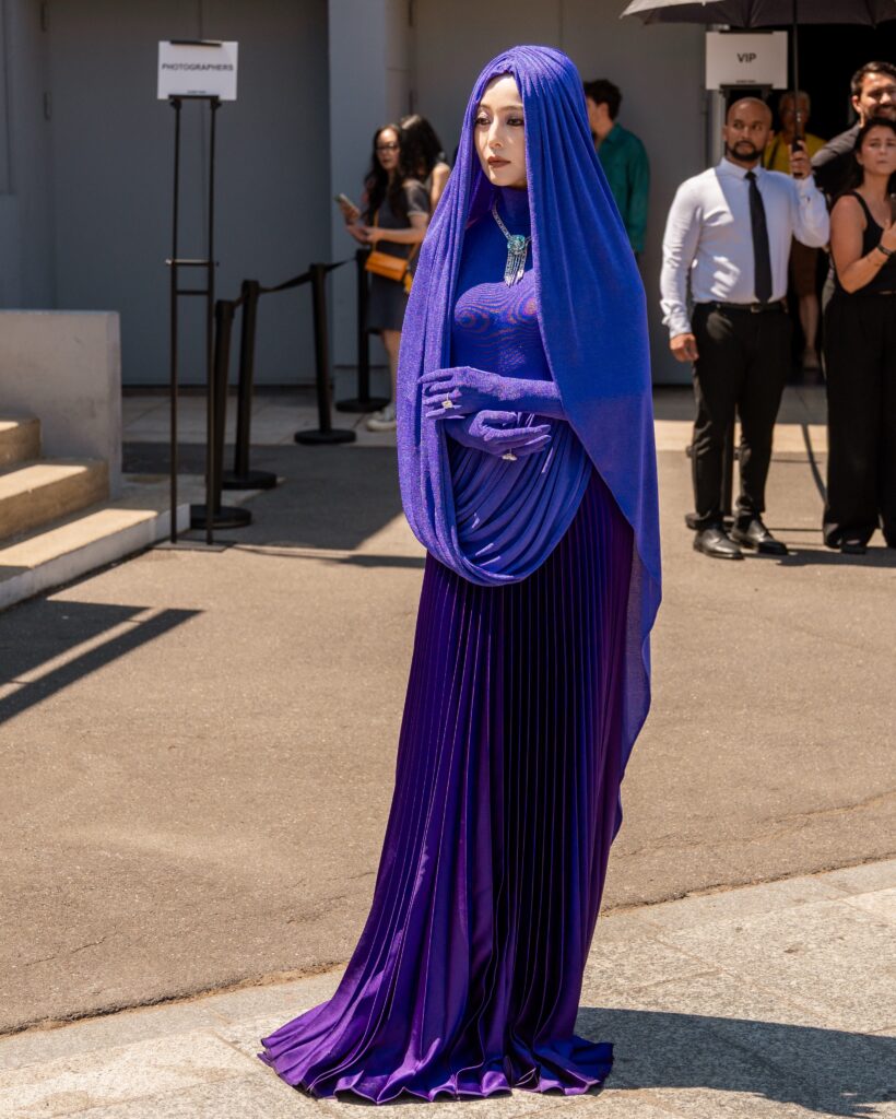 Fan Bingbing at the Robert Wun show during Haute Couture in Paris 2026.
