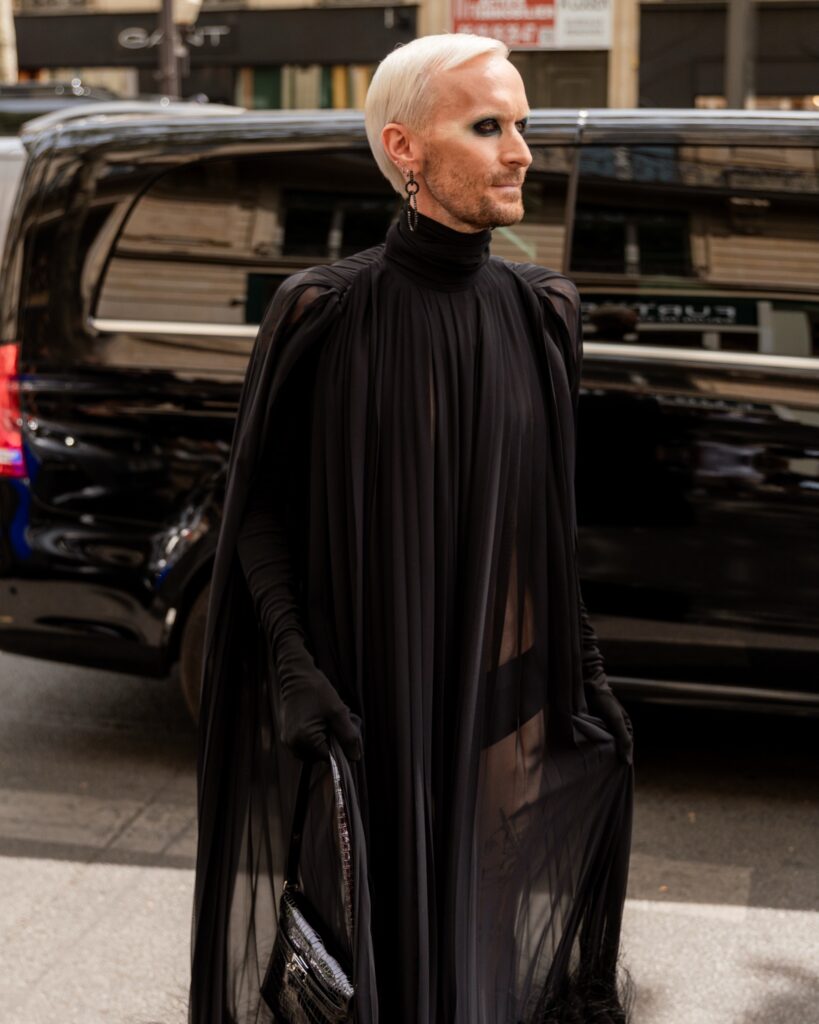 Fredrik Robertsson at the Stéphane Rolland show during Haute Couture in Paris 2026.