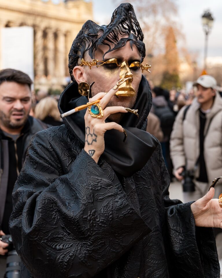 Fredrik Robertsson at the Schiaparelli show during Haute Couture in Paris 2026.