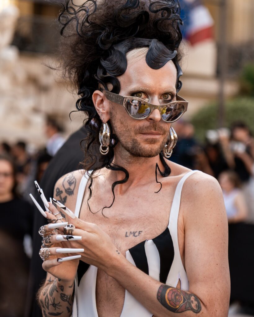 Fredrik Robertsson at the Schiaparelli show during Haute Couture in Paris 2026.