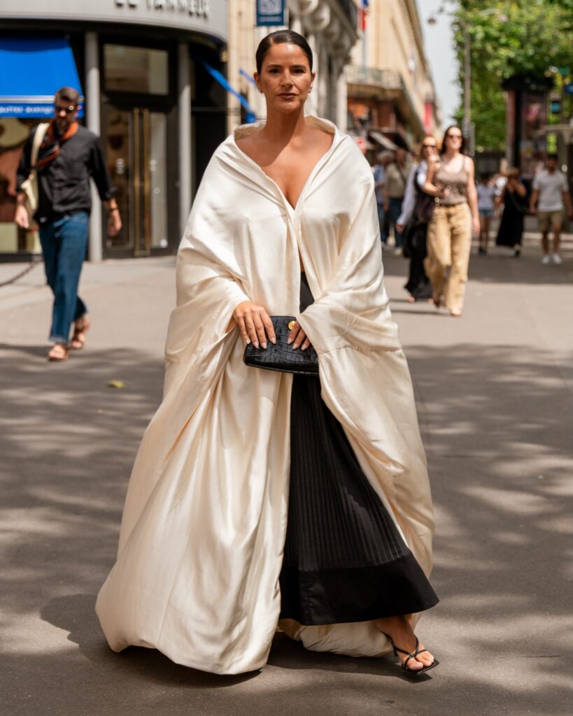 Gili Biegun at the Stéphane Rolland show during Haute Couture in Paris 2026.