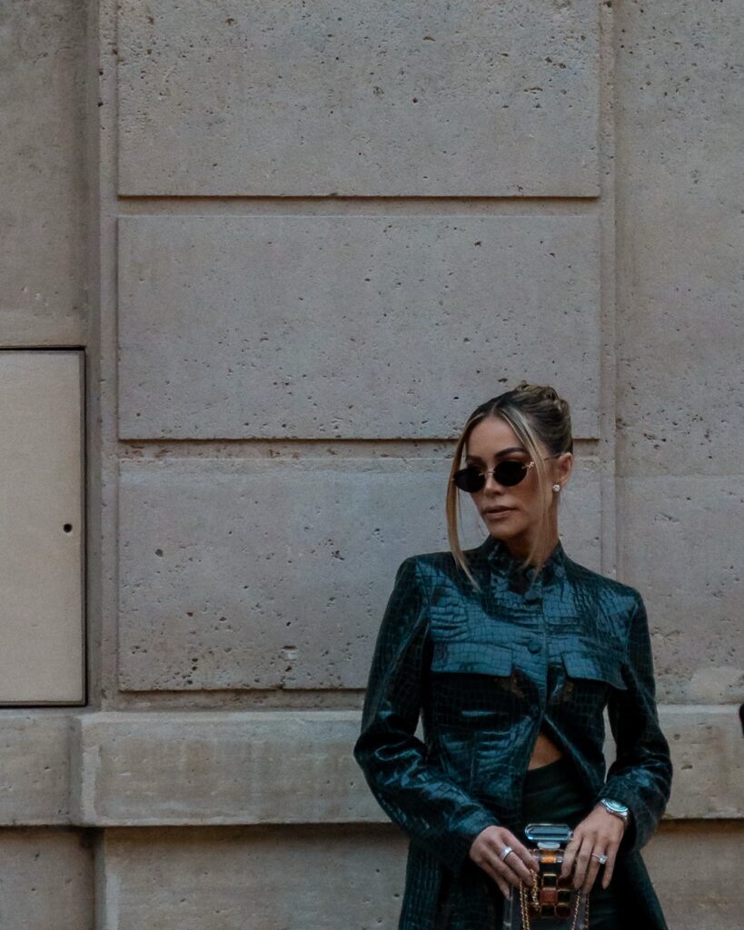Guest at the Giorgio Armani show during Haute Couture in Paris 2026.
