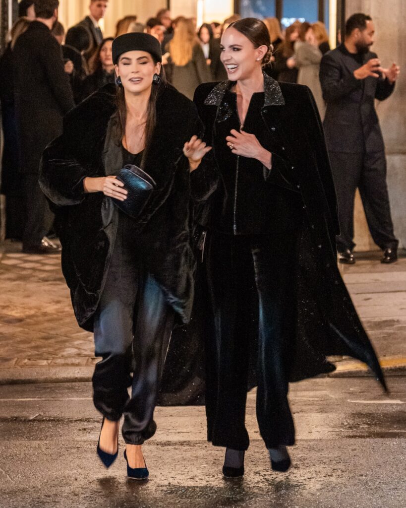 Guest at the Giorgio Armani show during Haute Couture in Paris 2026.