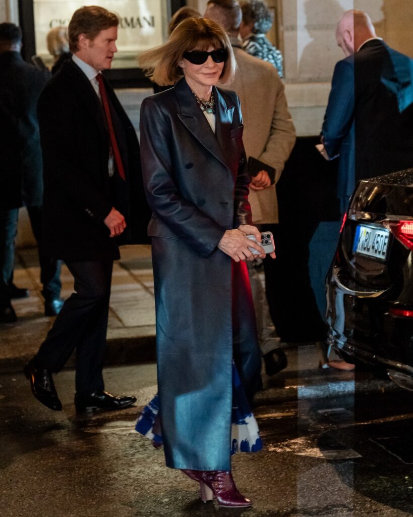 Guest at the Giorgio Armani show during Haute Couture in Paris 2026.