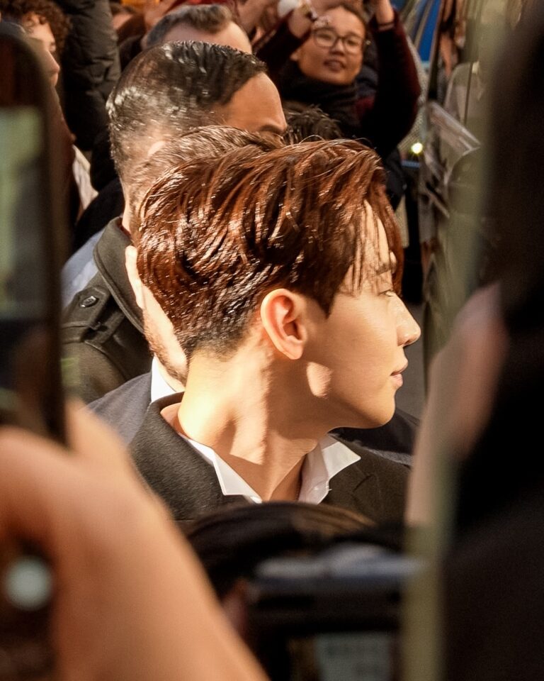 Henry Lau at the Dior show during Fashion Week in Paris 2026.