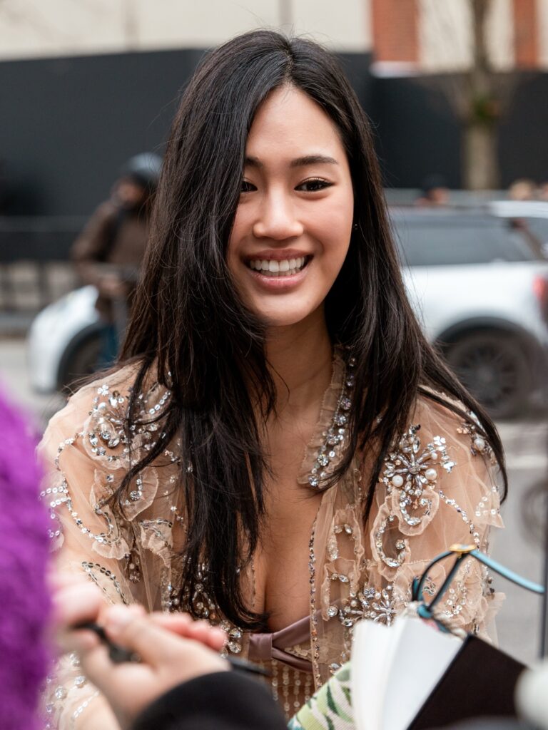 Jihoon Kim at the Valentino show during Haute Couture in Paris 2026.