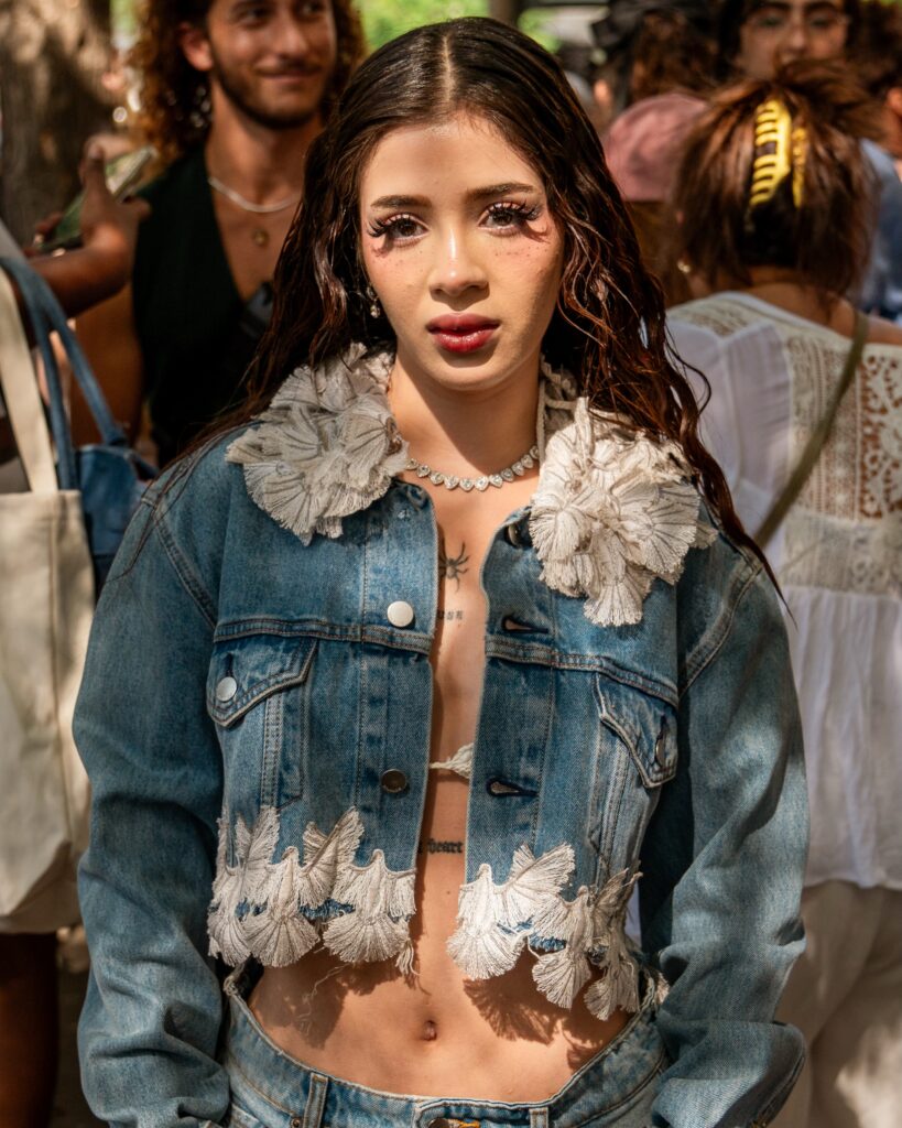 Katteyes at the 3.PARADIS show during Fashion Week in Paris 2026.
