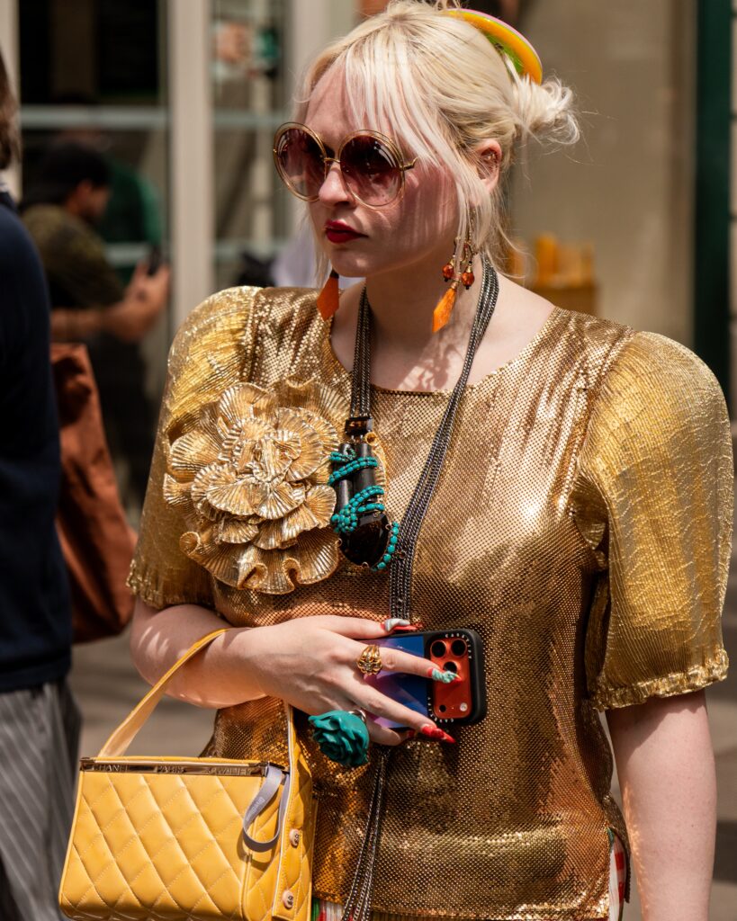 Kristen Bateman at the Stéphane Rolland show during Haute Couture in Paris 2026.