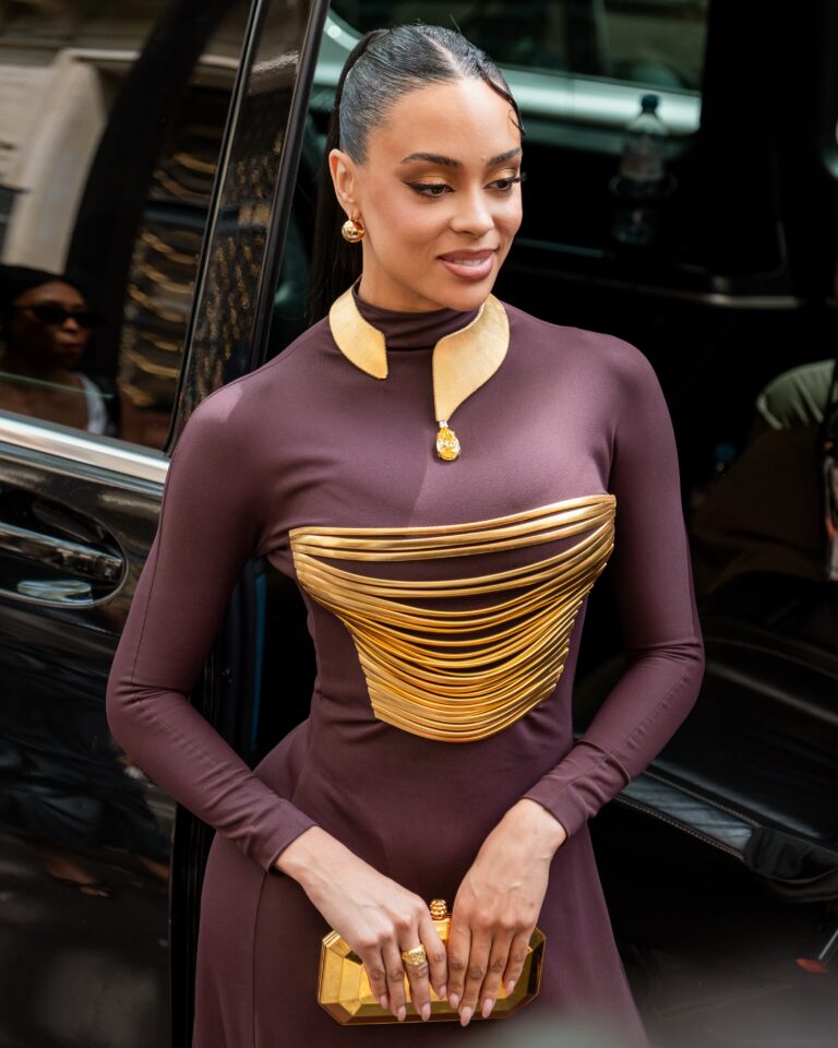 Kristy Sarah at the Stéphane Rolland show during Haute Couture in Paris 2026.