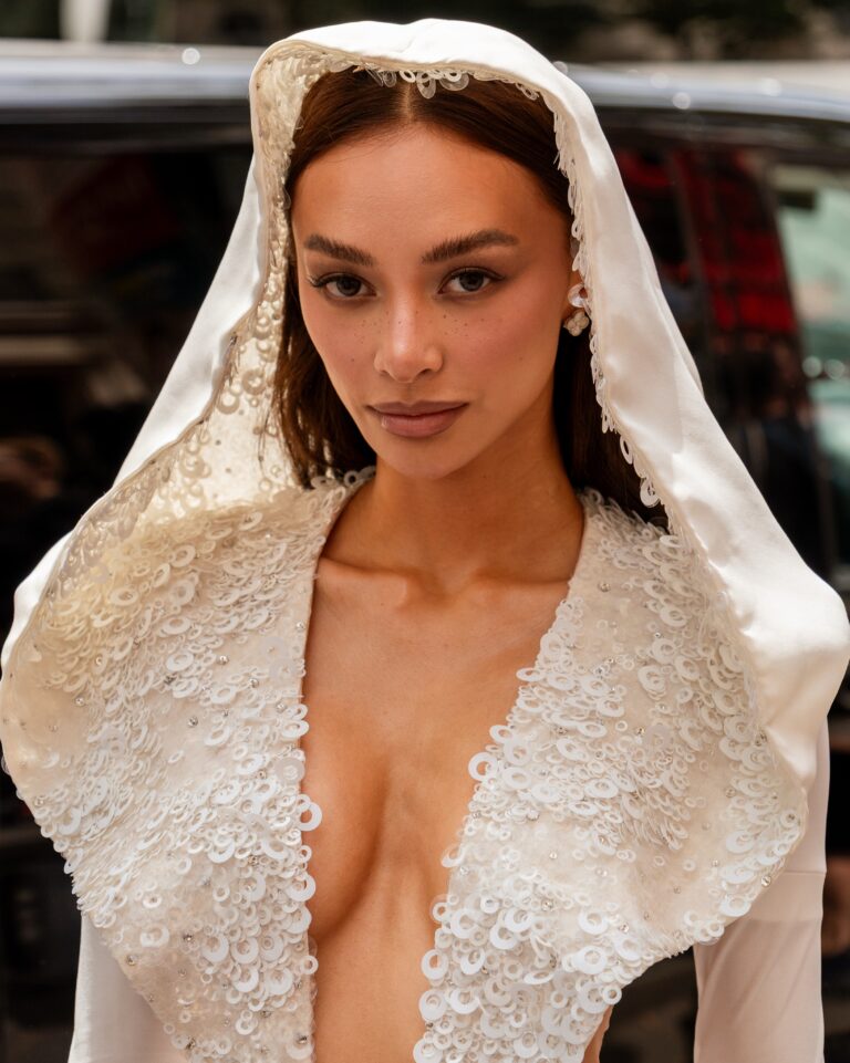 Kylie Verzosa at the Stéphane Rolland show during Haute Couture in Paris 2026.