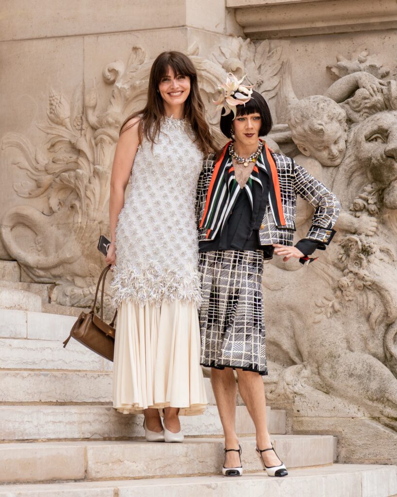 Lux Pascal at the CHANEL show during Haute Couture in Paris 2026.