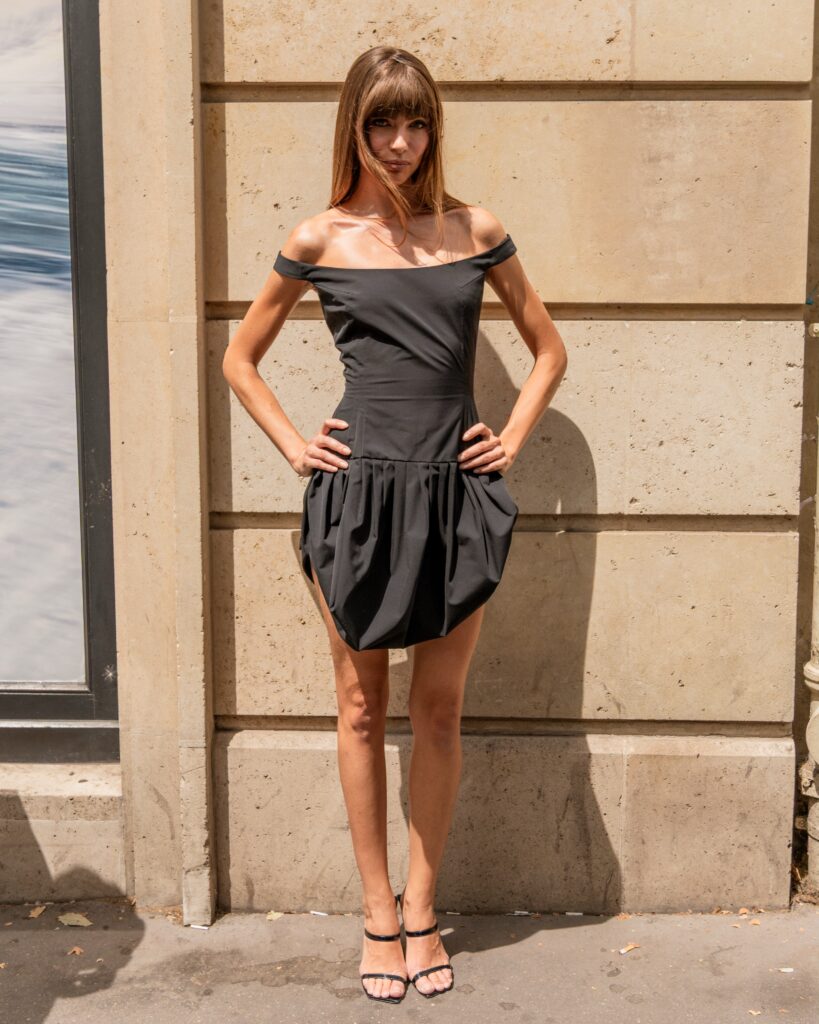 Mara Lafontan at the Stéphane Rolland show during Haute Couture in Paris 2026.