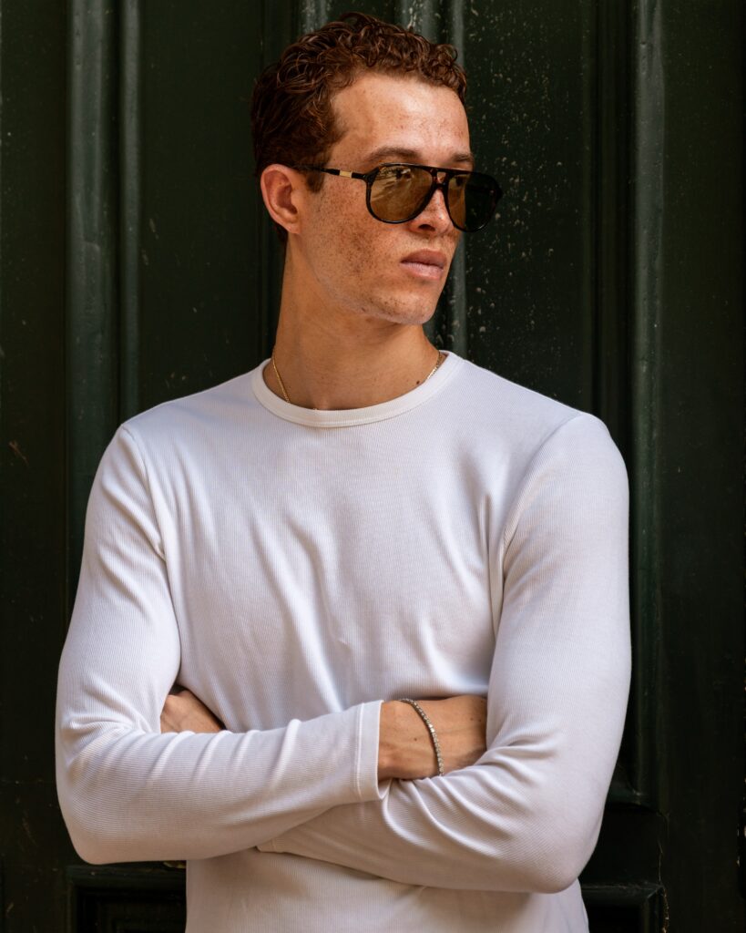 Marvin Zou at the 3.PARADIS show during Fashion Week in Paris 2026.
