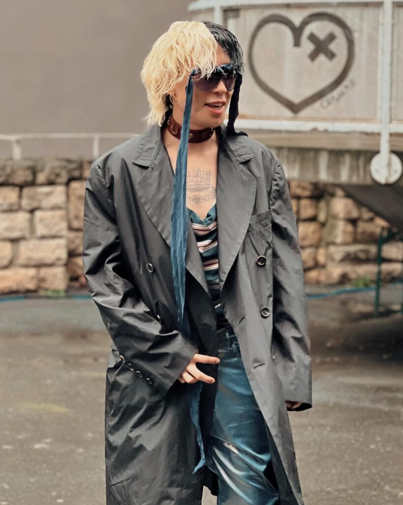 Mayao at the Vivienne Westwood show during Paris Fashion Week 2024.