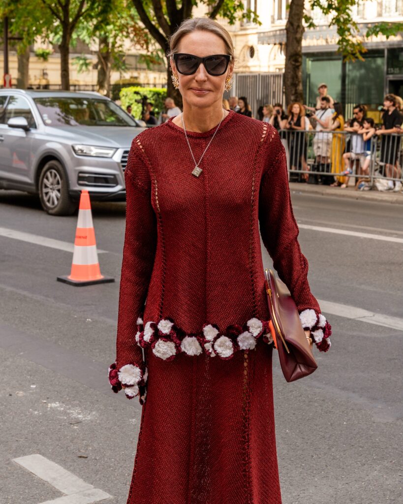 Oxana Bondarenko at the CHANEL show during Haute Couture in Paris 2026.