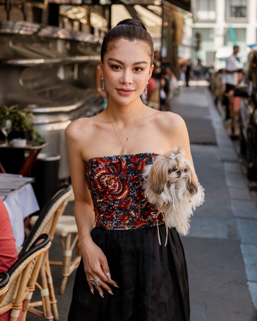 Poppy P. T at the Georges Hobeika show during Haute Couture in Paris 2026.