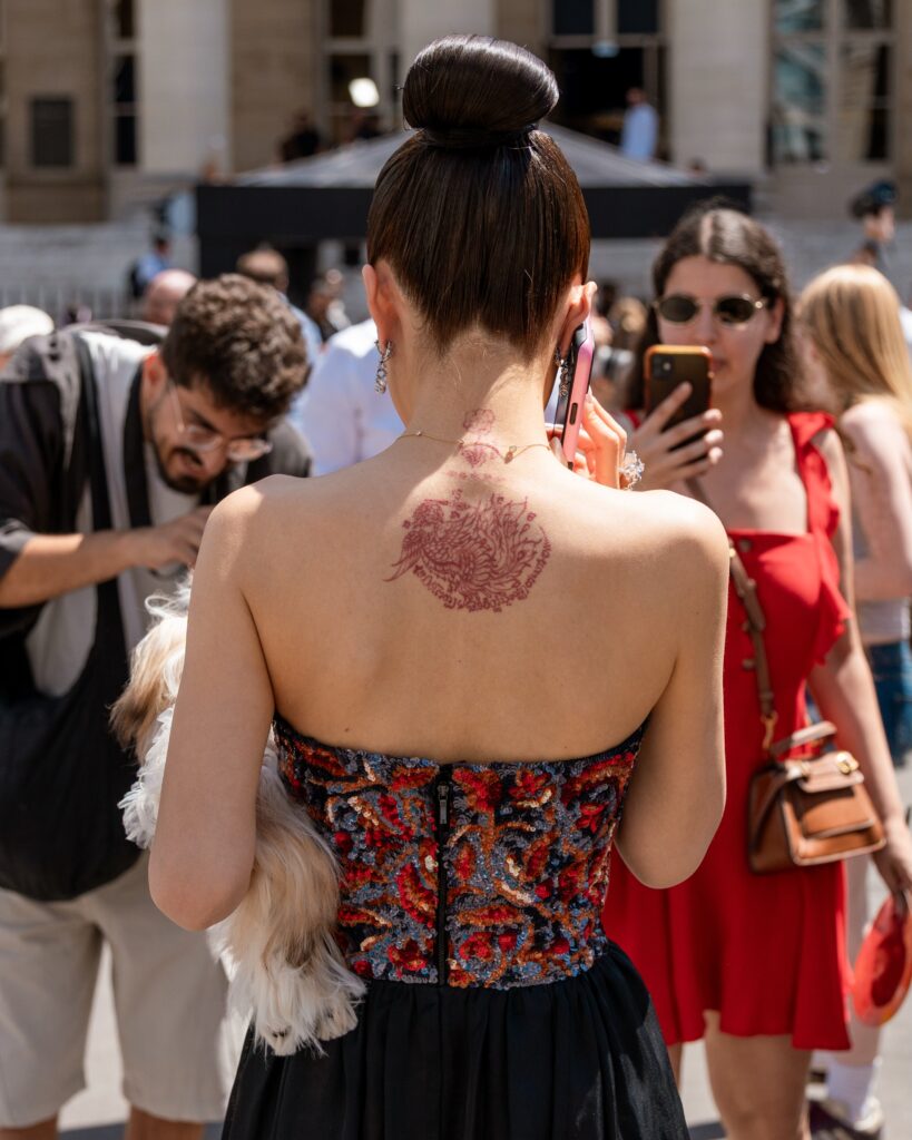 Poppy P. T at the Georges Hobeika show during Haute Couture in Paris 2026.