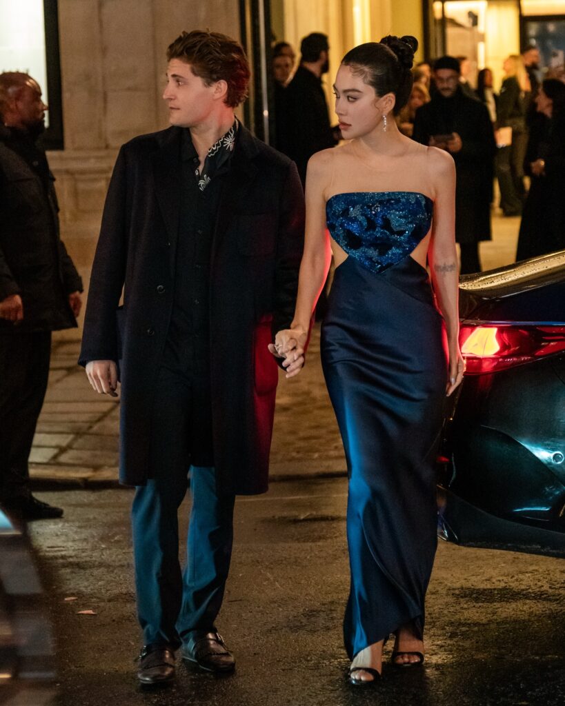 Poppy P. T at the Giorgio Armani show during Haute Couture in Paris 2026.