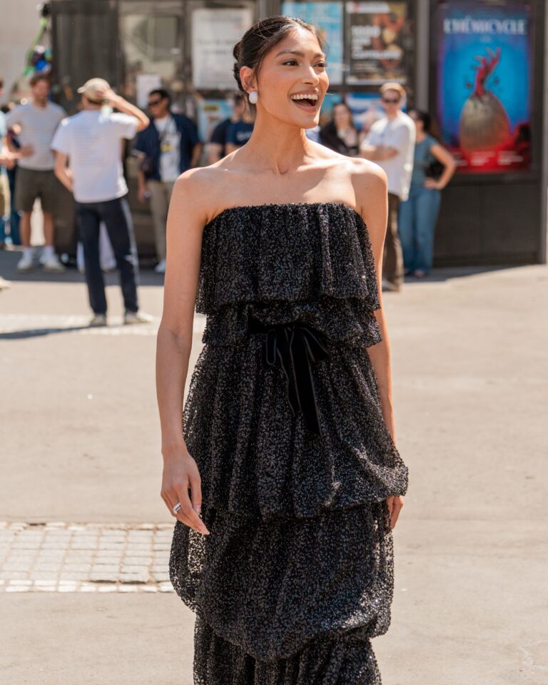Pritika Swarup at the Viktor&Rolf show during Haute Couture in Paris 2026.