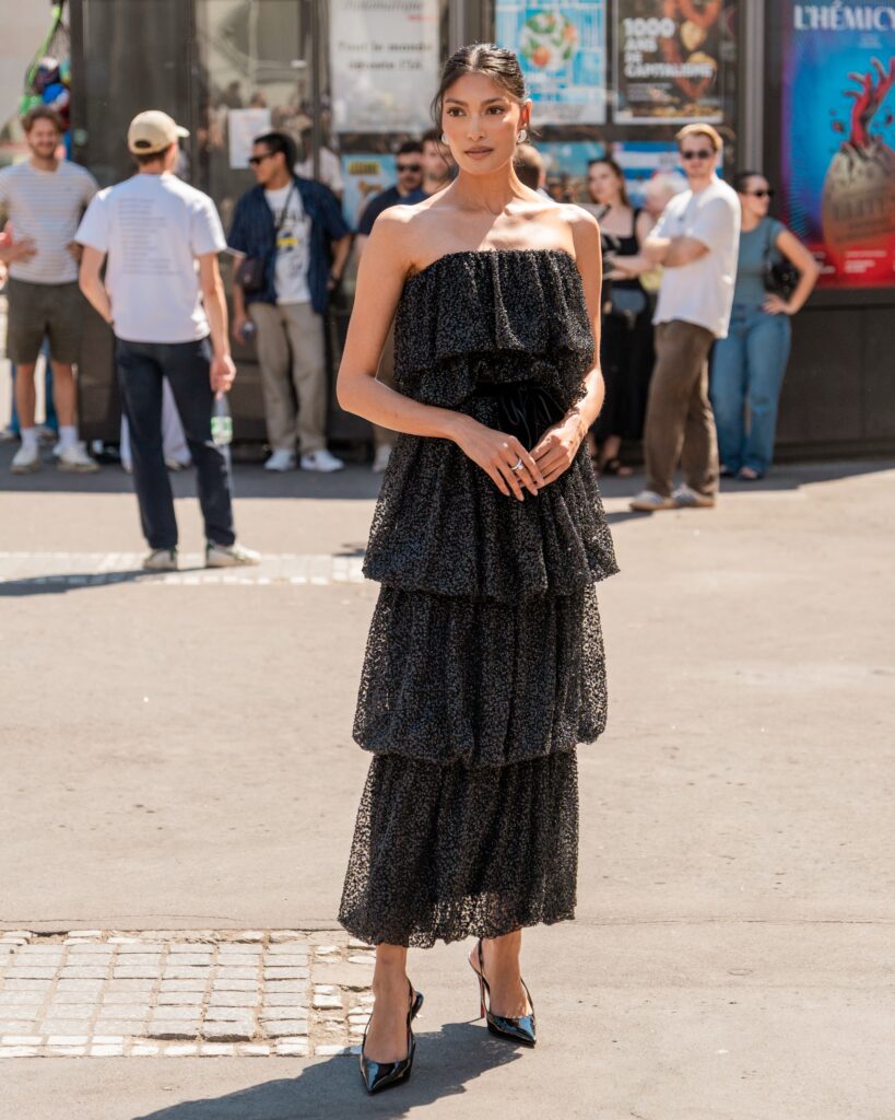 Pritika Swarup at the Viktor&Rolf show during Haute Couture in Paris 2026.