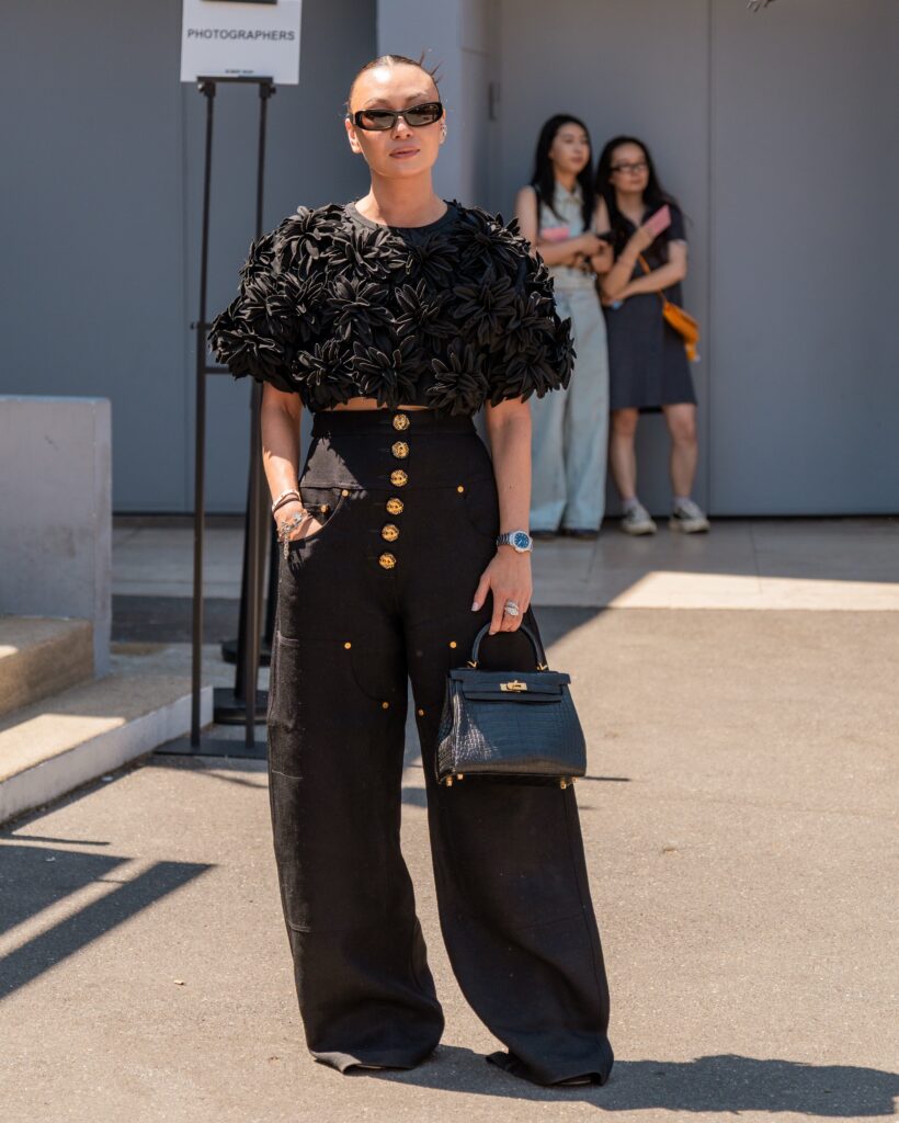 Guest at the Robert Wun show during Haute Couture in Paris 2026.