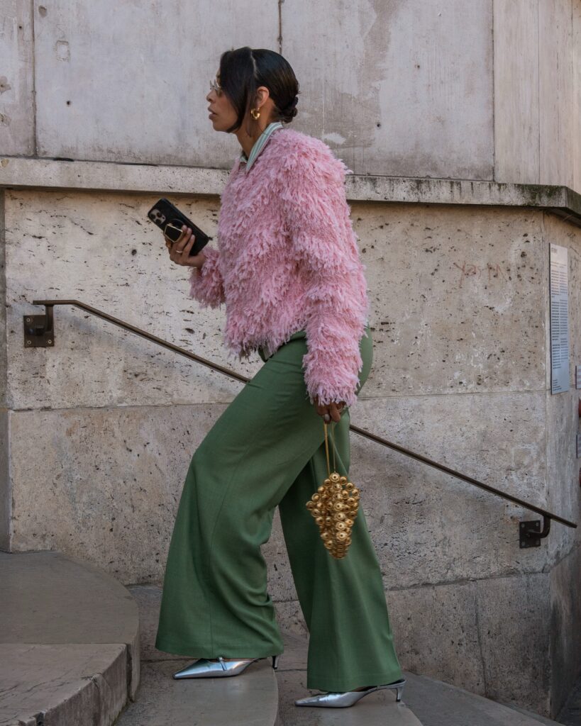 Guest at the SHIATZY CHEN show during Fashion Week in Paris 2026.