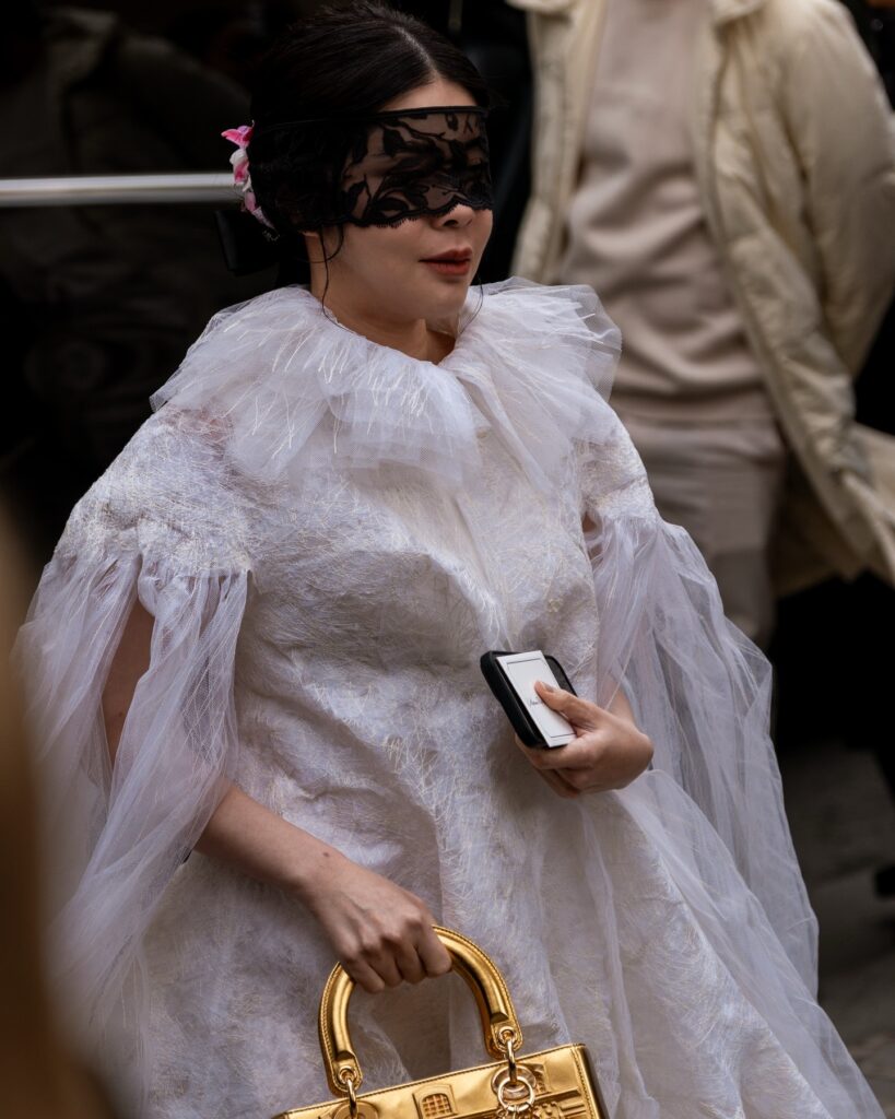 Som Jirapatpisarn at the Dior show during Haute Couture in Paris 2026.