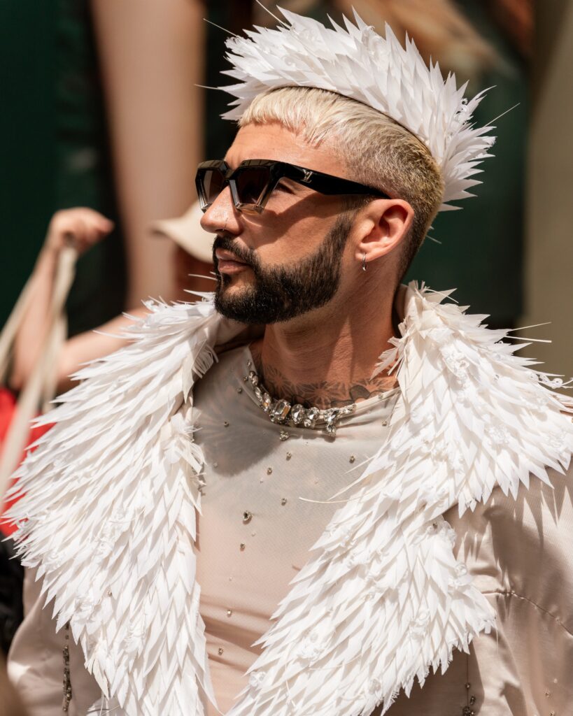 Guest at the Stéphane Rolland show during Haute Couture in Paris 2026.