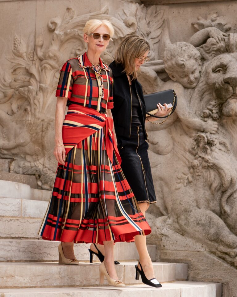 Tilda Swinton, Tilda Swinton at the CHANEL show during Haute Couture in Paris 2026.